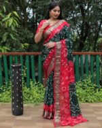 Bandhej / Badhni Print Silk Sarees