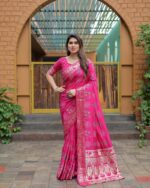 Bandhej / Badhni Print Silk Sarees