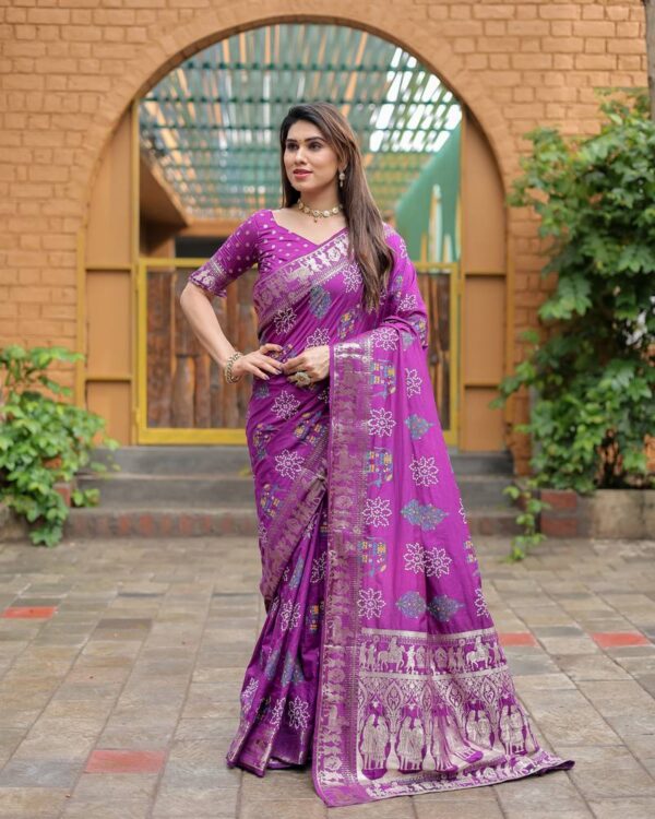 Bandhej / Badhni Print Silk Sarees