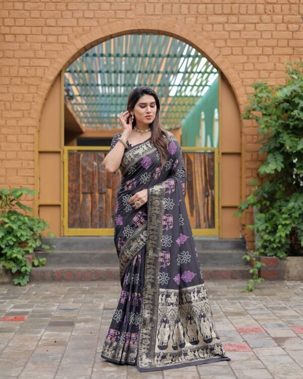 Bandhej / Badhni Print Silk Sarees