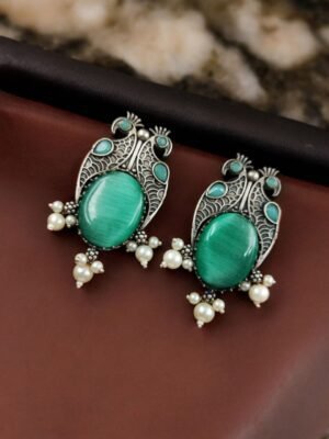 Peacock Style Earrings