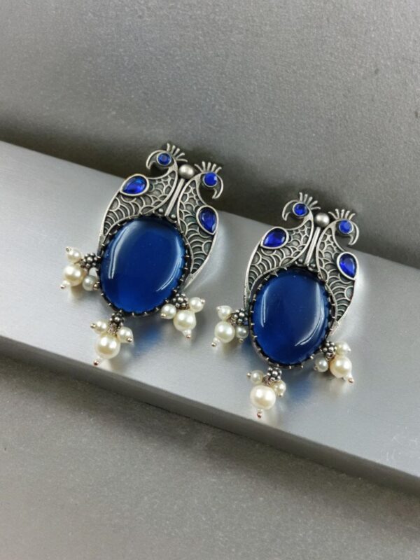 Peacock Style Earrings