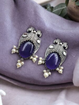 Peacock Style Earrings