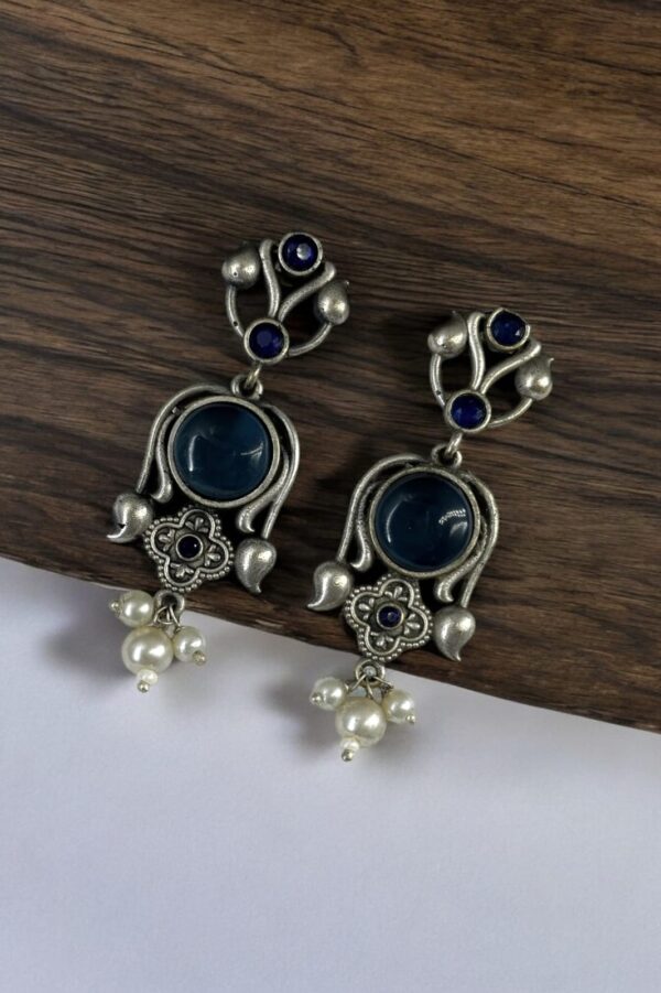 Silver Replica Stud Earrings