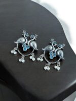 Peacock Stud Earrings