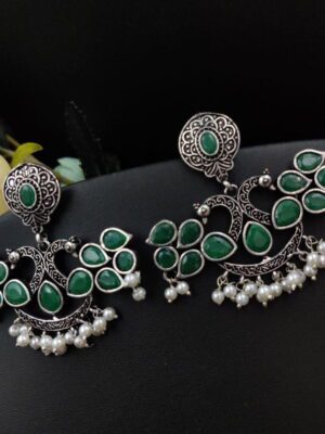 Peacock Dangler Earrings