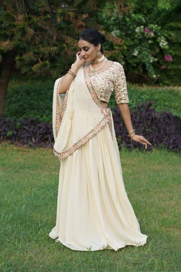 Embroidered Lehenga Choli