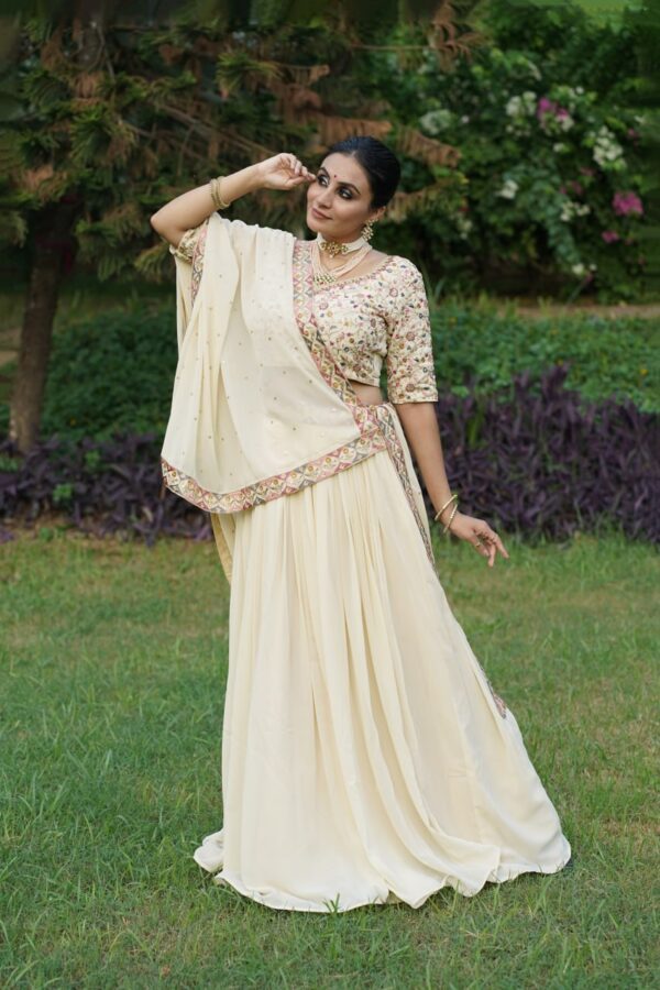 Embroidered Lehenga Choli