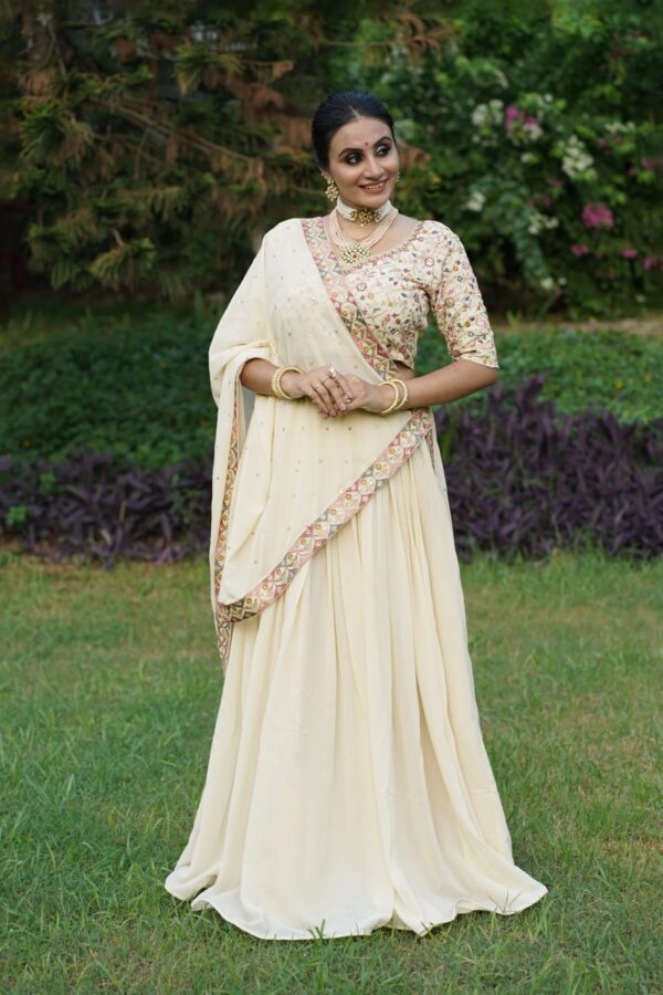 Embroidered Lehenga Choli