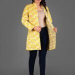 Hand Block Printed Quilted Jacket
