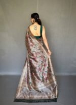 Kalamkari Printed Soft Silk Saree