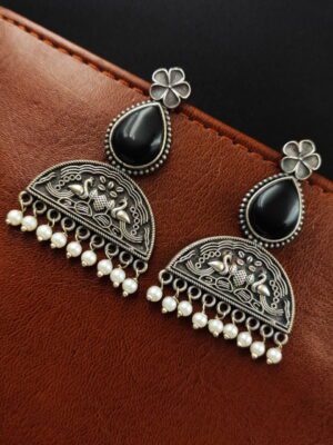 Peacock Stud Earrings