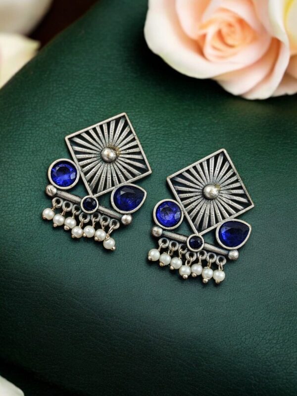 Silver Replica Stud Earrings