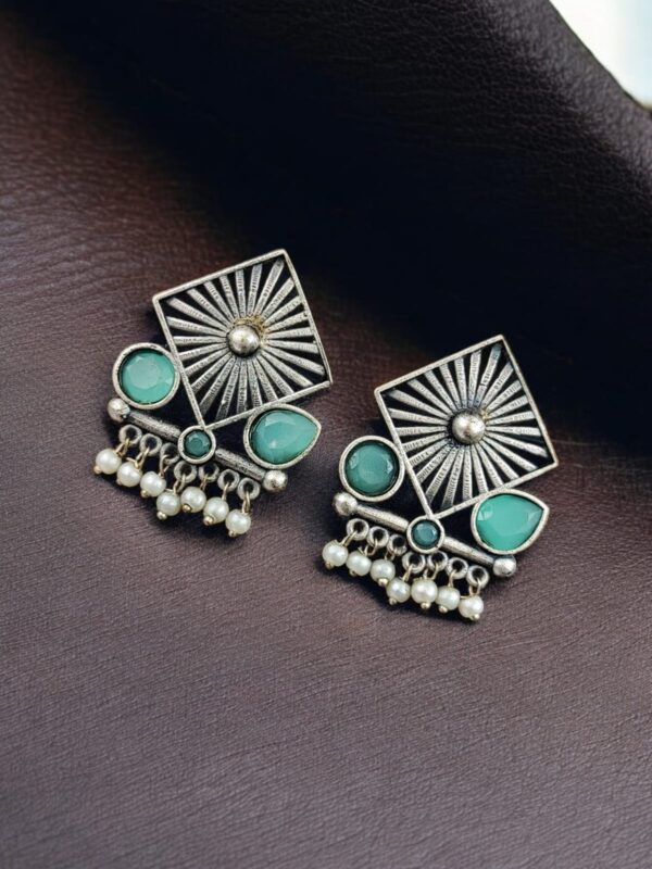 Silver Replica Stud Earrings