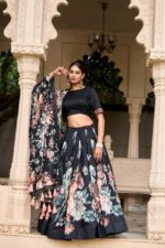 Tussar Silk Lehenga Choli Set