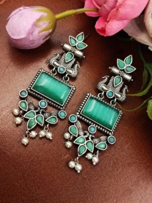 Peacock Earrings