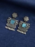 Dangler Peacock Earrings
