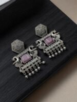 Dangler Peacock Earrings