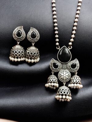 Jhumka Necklace Set