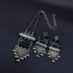 Silver Replica Pendant Set