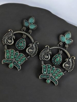 Peacock Design Earrings