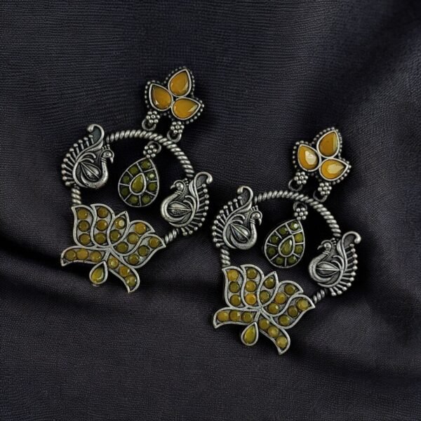 Peacock Design Earrings