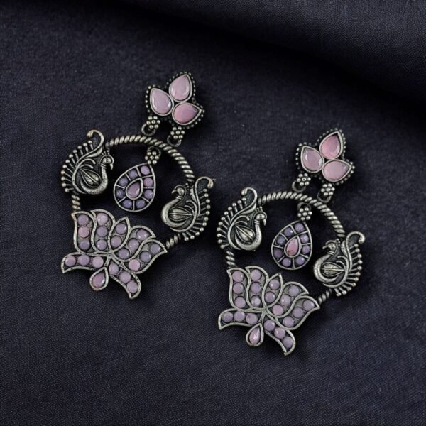 Peacock Design Earrings