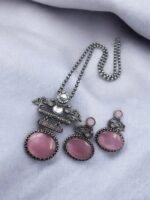 Silver Replica Pendant Set