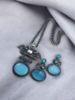 Silver Replica Pendant Set