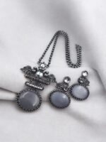 Silver Replica Pendant Set