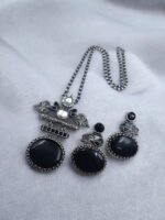 Silver Replica Pendant Set