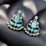 Stone Stud Earrings