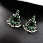 Stone Stud Earrings