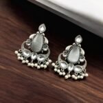 Stone Stud Earrings