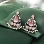 Stone Stud Earrings