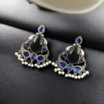 Stone Stud Earrings