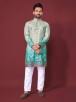 Multicolour Mens Kurta