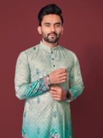 Multicolour Mens Kurta