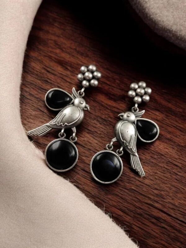 Monalisa Stone Flower Stud Earrings