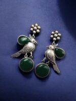 Monalisa Stone Flower Stud Earrings