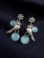 Monalisa Stone Flower Stud Earrings