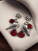 Monalisa Stone Flower Stud Earrings
