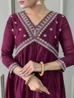 Vichitra Silk Kurta Set
